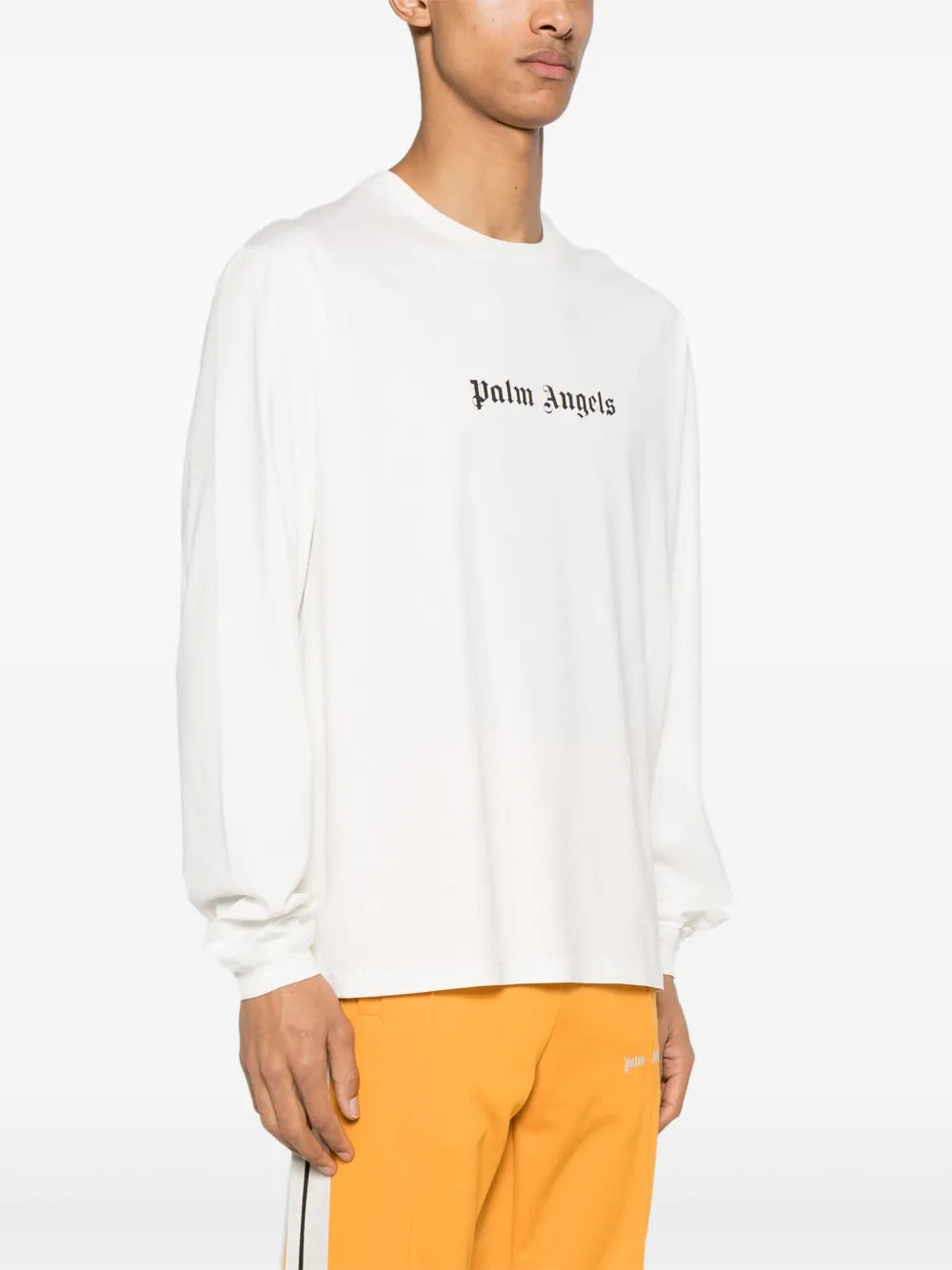 Palm Angels playera con logo estampado