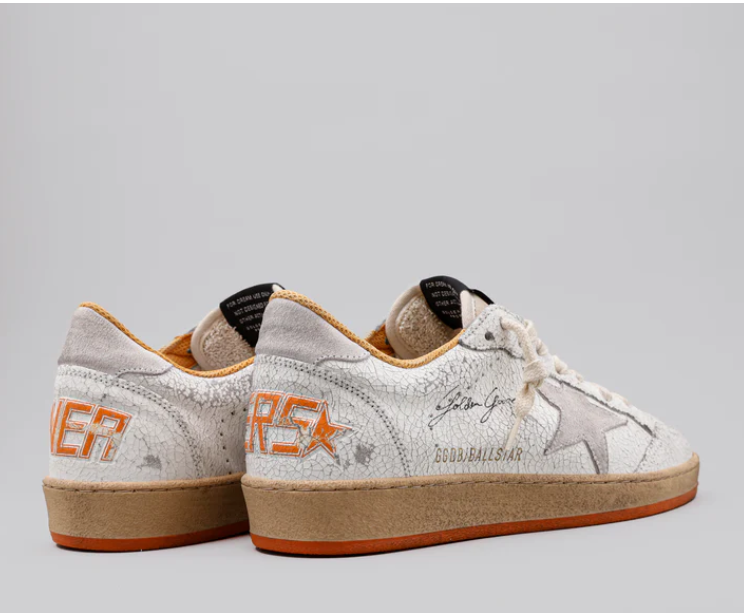 Golden Goose Naranja Ball Star